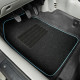 Tapis universels moquette Bleu Fluo