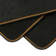 Tapis universels moquette Orange Fluo