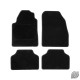 Tapis universels moquette Dubai Noir