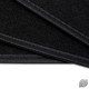 Tapis universels moquette Manchester Noir - 4 pièces
