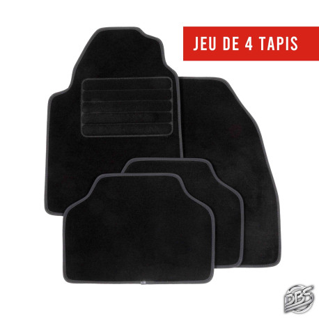 Tapis universels moquette Prague Noir