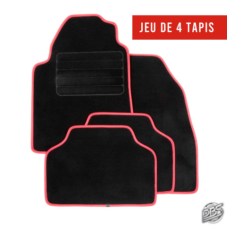 Tapis universels moquette Prague Rouge