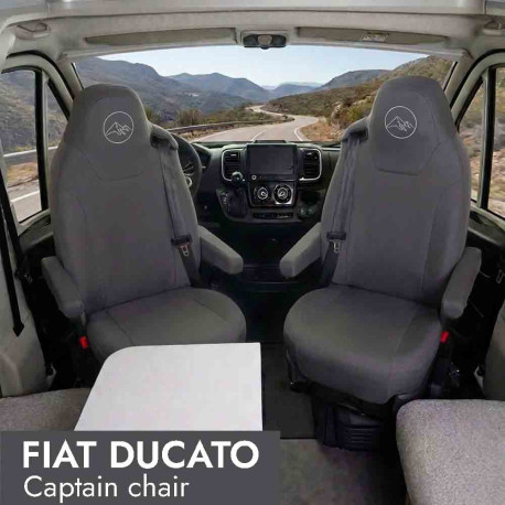 Housse camping car Fiat Ducato captain chair