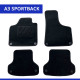 Tapis sur mesure Cristal pour Audi A3 Sportback (De 09/2004 à 01/2013)