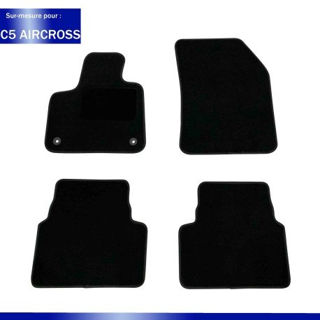 Tapis sur mesure Citroen C5 Aircross et Hybride (de 12/2018 à 10/2025)