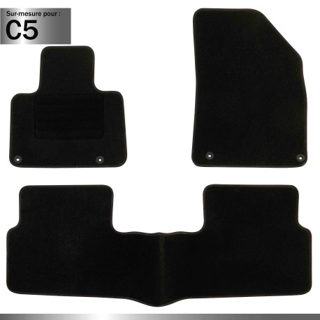 Tapis sur mesure Star Citroen C5 et Break Tourer (de 03/2008 à 02/2014)