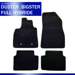 Tapis sur mesure Dacia Duster full hybride / bigster full hybride (dès 06/2024)
