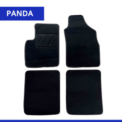 Tapis sur mesure Cristal Fiat Panda (de 09/2003 à 02/2012)