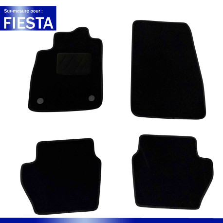Tapis sur mesure cristal Ford Fiesta (dès 01/2017)
