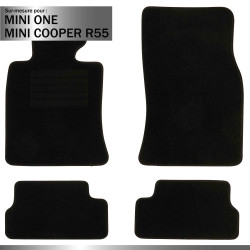 Tapis sur mesure Star pour Mini Cooper et Mini One (de 10/2006 à 11/2013)