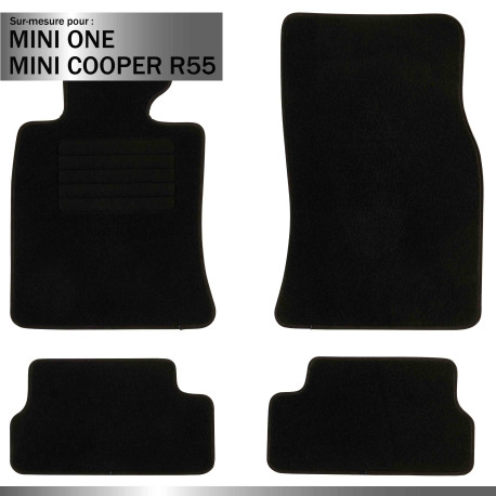 Tapis sur mesure Star pour Mini Cooper et Mini One (de 10/2006 à 11/2013)