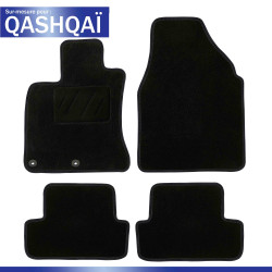 Tapis sur mesure Cristal pour Nissan Qashqai (de 03/2007 à 03/2014)