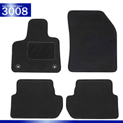 Tapis sur mesure Peugeot 3008 (de 12/2020 à 03/2024)