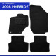 Tapis sur mesure Peugeot 3008 Hybride (dès 04/2024)