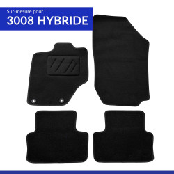 Tapis sur mesure Peugeot 3008 Hybride (dès 04/2024)