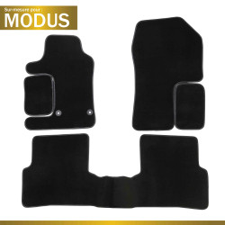 Tapis sur mesure Luxe pour Renault Modus (de 09/2004 à 11/2012)