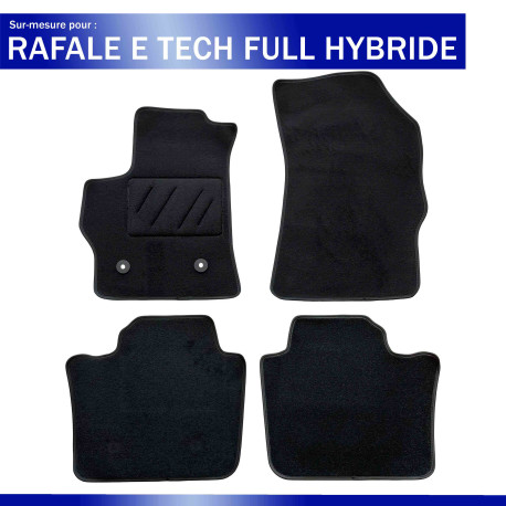 Tapis sur mesure Renault Rafale E-Tech Full Hybrid (dès 01/2024)