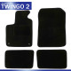 Tapis sur mesure pour Renault Twingo 2 (de 07/2007 à 08/2014)