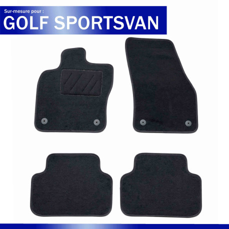 Tapis sur mesure Cristal VW Golf Sports Van (dès 05/2014)