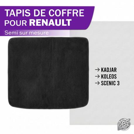 Tapis semi sur mesure coffre Renault SUV/Monospace T1