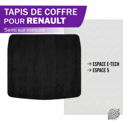 Tapis semi sur mesure coffre Renault SUV / Monospace T4