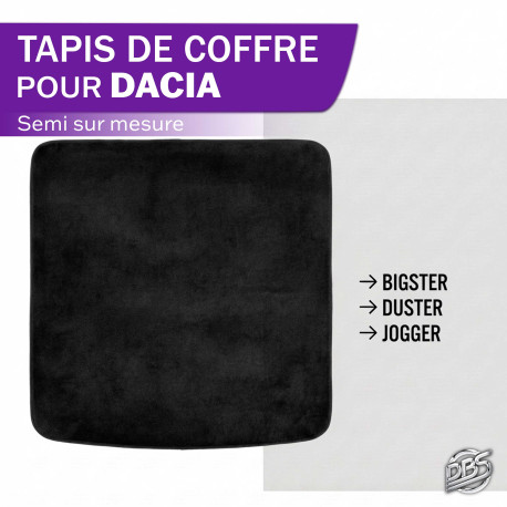 Tapis semi sur mesure coffre Dacia SUV
