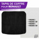 Tapis semi sur mesure coffre Renault Berline T1