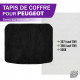 Tapis semi sur mesure coffre Peugeot Berline T1