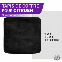 Tapis semi sur mesure coffre Citroën SUV
