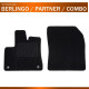 Tapis sur mesure utilitaire moquette Citroen Jumpy (de 01/2007 à 02/2016)