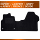 Tapis sur mesure utilitaire moquette Peugeot Expert/E-Expert (dès 09/2016)