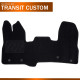 Tapis sur mesure utilitaire moquette Ford Transit Custom (de 09/2014 à 04/2019)