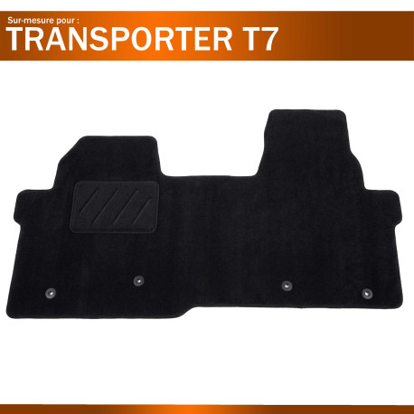 Tapis sur mesure utilitaire moquette Volkswagen Transporter T7 (dès 07/2024)